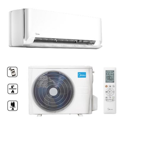 Breezless E (MCB-09-SP) oldalfali split klíma szett, 2,6 kW