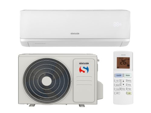Sinclair RAY (SIH-12BIR + SOH-12BIR2) oldalfali inverteres klíma szett, 3,2 kW